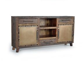 Recycelbares Holz Sideboard 90x180x40 cm €1381