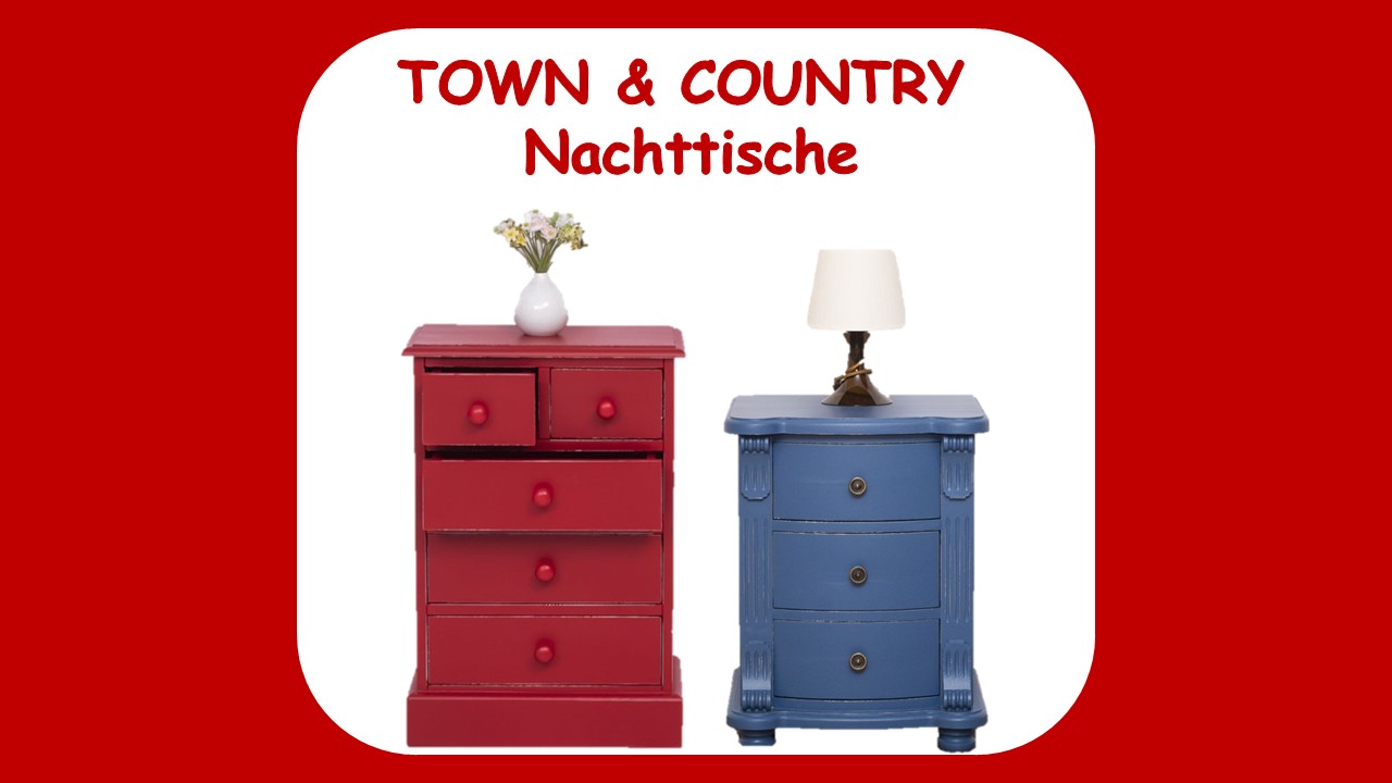 G TOWN & COUNTRY Nachttischen